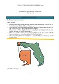 NURSING D029 - Population Health Data Brief - Santa Rosa County, Florida