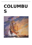 Werkstuk over Columbus