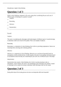 NUR 311 - Sherpath Quiz: Chapter - Critical thinking. Questions and Answers.