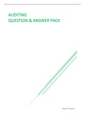 Auditing Q&A Pack 
