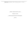 Essay Translational Research And Population Health Management NUR-550 (NUR 550) 