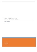 PUB3705 JULY 2021 EXAM PACK DESIGNED TO CATER FOR OCTO&sol;NOV 2021 ONLINE EXAM