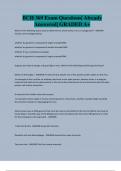 BCH 369 Exam Questions&vert; Already Answered&vert; GRADED A&plus;