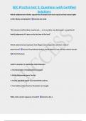 EOC Practice test 3&semi; Questions with Certified  Solutions 