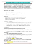 NUR 3029&colon; Health Assessment Final Exam&colon; Study Guide-2021