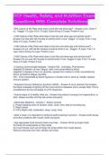 DCF Health&comma; Safety&comma; and Nutrition Exam Questions With Complete Solutions