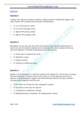 NURS-6560 Latest Questions And Answers 2020-2021