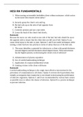 HESI 101 HESI RN FUNDAMENTALS GRADED A