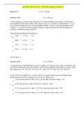 MATH, STAT 302  STATS QUIZ 4.DOCX (WITH ANSWERS)