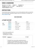 MATH 221 Week 4 Homework&semi; Statistics for Decision-Making