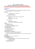 NUR 2755; MCD4 Exam 1 Blueprint/MDC4 Exam 1 study guide (Rasmussen college)