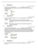 HSA 546 Final exam Part 2 and 1.docx complete practice questions and answers solution 