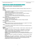 Class notes Nursing NUR 3180 &lowbar; MEDSURGE 3 P1 