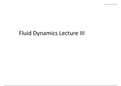 Class notes on fluid Dynamics