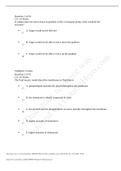 BIOL 133 Chapter 5 Questions GRADED A+