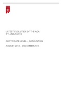 syllabus-latest-evolution-of-the-aca-certificate-level