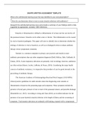 FNP NR 511 - SNAPPS WRITTEN ASSIGNMENT TEMPLATE&period;