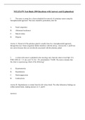 NCLEX-PN Test-Bank &lpar;200 Questions with Answers and Explanation&rpar;