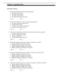 BUSI 510 Chapter 13 Final Exam Questions and Answers- Columbia College