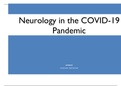 NUR MISC   New Edition  Neurology during the COVID-19 pandemic-final  exam 2021