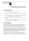 Chapter 5 motivation and affect.doc AND VALUES