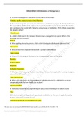NUR2058 Dimensions of Nursing Exam 2 graded A