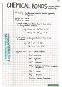 IB Chemistry SL 4 - Bonding Notes