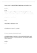 Chamberlain College of NursingNR 5082-NR 508 WEEK 4 MIDTERM Exam 2020 &lpar;Set-2&rpar;&period;