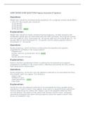 AGNP BOARD EXAM QUESTIONS Pregnancy Assessment&lowbar;2021&lowbar;67 Questions With Correct Answers And Rationale-Graded A&plus;