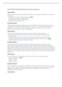 AGNP BOARD EXAM QUESTIONS Sexually Transmitted Diseases Prescribing&lowbar;2021&lowbar;82 Questions With Correct Answers And Rationale