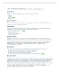 AGNP BOARD EXAM QUESTIONS Orthopedics Prescribing&lowbar;2021&lowbar;51 Questions With Correct Answers And Rationale