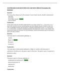 AGNP BOARD EXAM QUESTIONS EYE EAR NOSE THROAT Prescription&period;&lowbar;2021&lowbar; Questions With Answers And Rationale