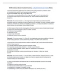 NR449 Evidence-Based Practice in Nursing - Comprehensive Exam Test Bank -best for your revision