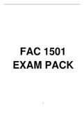 FAC 1501 EXAM PACK 2021
