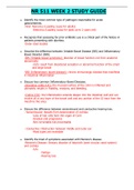 NR 511 WEEK 2 STUDY GUIDE &vert; LATEST GUIDE