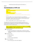 NSG5000 Mid-term Exam Study Guide