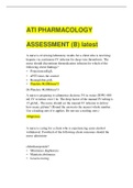 Exam (elaborations) ATI_PHARMACOLOGY_ASSESSMENT_ans.docx