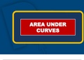 Area under curve