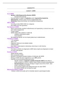 NEUR1202 - Classes 9-13 Summary/Notes - Exam Study Guide