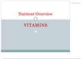 Vitamins for Animal Nutrition IUS