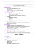 ALL NEUR1202 Lecture Notes and Terminology Sheet - Exam Study Guide