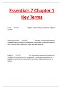 Essentials 7 Chapter 1 Key Terms