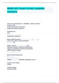 NURS 421&lowbar; Exam -2 with complete solutions&period;