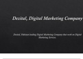 Dezital, Leading Digital Marketing Agency in Pakistan - Ecommerce Development