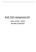 Aue3761 assignment 2 2021
