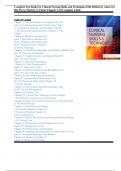 Complete Test Bank For Clinical Nursing Skills and Techniques 10th Edition by Anne 
