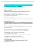 OSHA 510 Final Test Construction Industry Questions  With Correct Answers &vert; Graded A&plus;