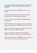 CUNA FICEP EXAM 2024-2025 &vert;ACTUAL COMPLETE QUESTIONS  AND CORRECT ANSWERS &lpar;VERIFIED ANSWERS &rpar; ALREADY  GRADED A&plus;&period;