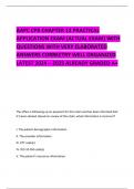 AAPC CPB CHAPTER 12 PRACTICAL APPLICATION EXAM &lpar;ACTUAL EXAM&rpar; WITH QUESTIONS WITH VERY ELABORATED ANSWERS CORRECTRY WELL ORGANIZED LATEST 2024 &ndash; 2025 ALREADY GRADED A&plus; 