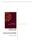 Compleet document van spraak diagnostiek ontwikkeling